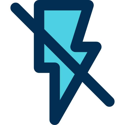Flash off icon