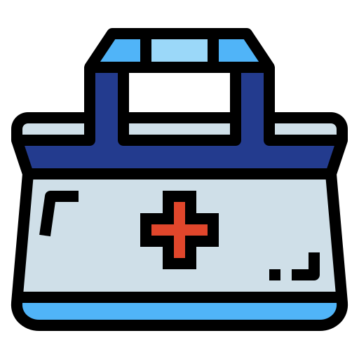 First aid kit icon