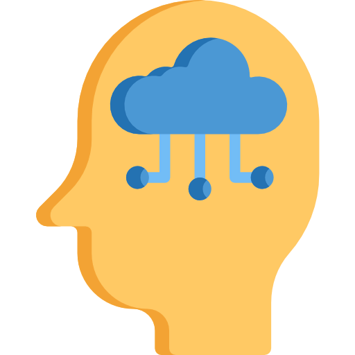Cloud computing icon