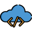 Cloud computing icône 64x64