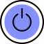 Power button icon 64x64