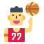 Basketball player icon 64x64