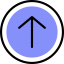 Up arrow icon 64x64