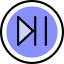 Pause play ícone 64x64