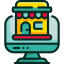 Online shop icon 64x64