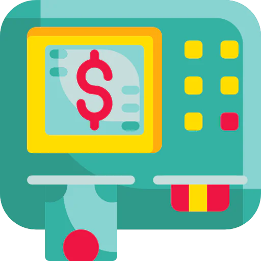 Atm machine icon
