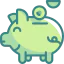 Piggy bank icon 64x64