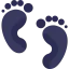 Footprints ícono 64x64