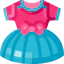 Baby dress icon 64x64