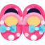 Baby shoes icon 64x64