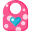 Baby bib icon 64x64