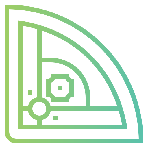 Baseball field icon