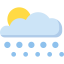 Snowing icon 64x64
