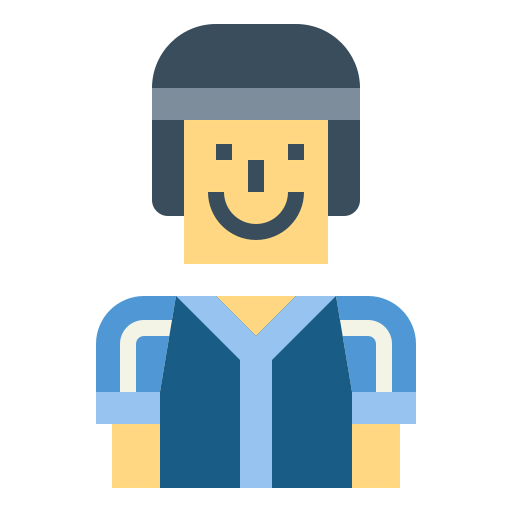 Baseball player icon