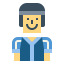 Baseball player icon 64x64