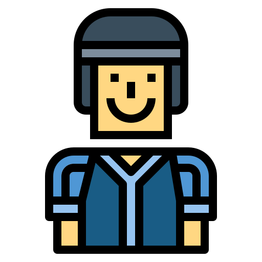 Baseball player icon