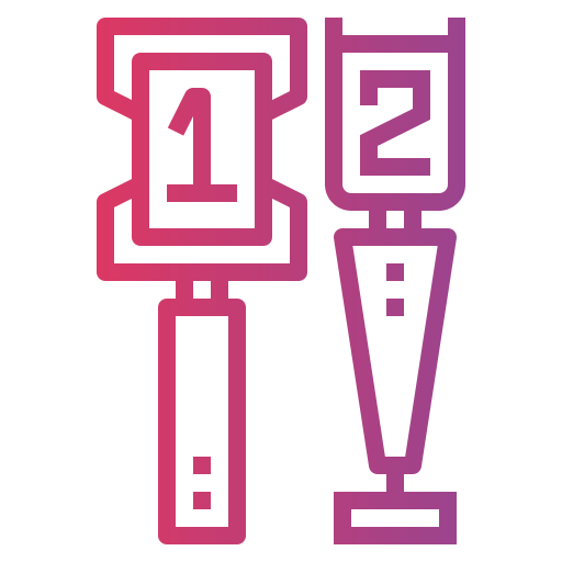 Down indicator icon