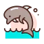 Дельфин иконка 64x64
