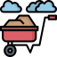 Wheelbarrow icon 64x64