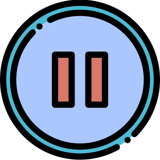 Pause button ícone