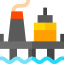 Oil platform icon 64x64