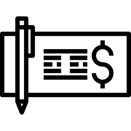 Cheque ícono