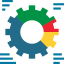 Cogwheel icon 64x64