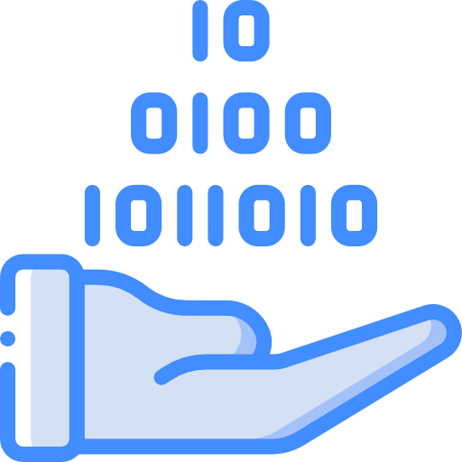 Binary code icon