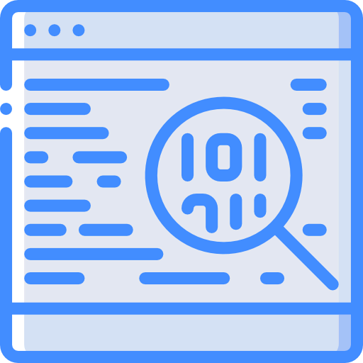 Binary code icon