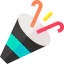 Party popper icon 64x64