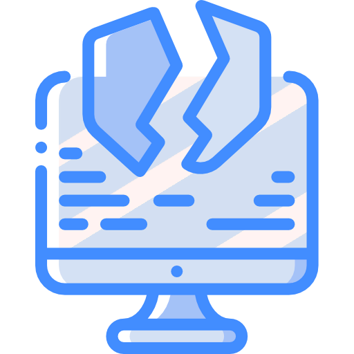 Broken icon