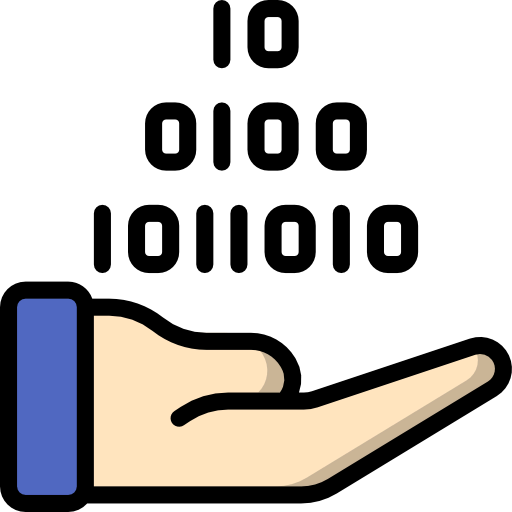 Binary code icon