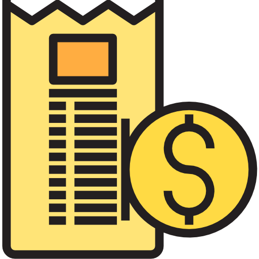 Receipt icon
