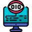 Binary code іконка 64x64