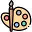 Paint palette icon 64x64