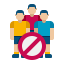 Avoid crowds icon 64x64