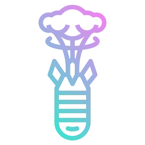 Nuclear bomb icon