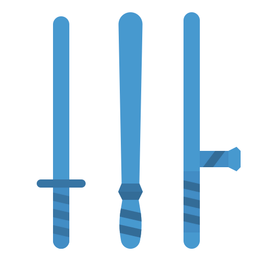 Baton stick icon