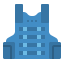 Bullet proof vest icon 64x64