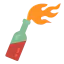 Molotov cocktail icon 64x64