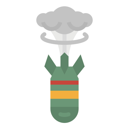 Nuclear bomb icon