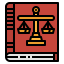 Law book biểu tượng 64x64