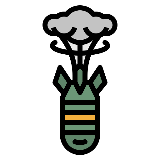 Nuclear bomb icon
