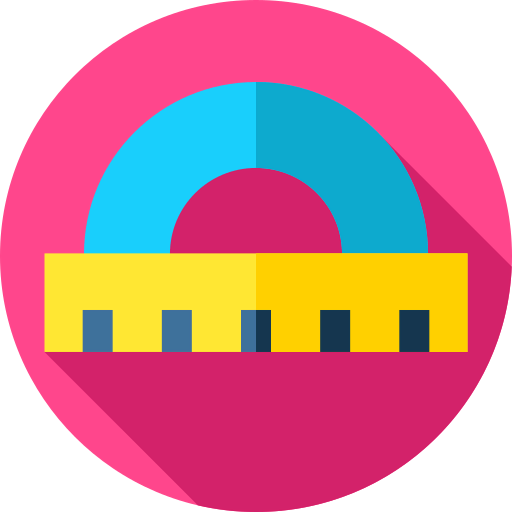 Protractor Symbol