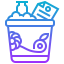 Trash bin icon 64x64