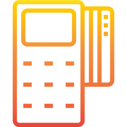 Card machine icon