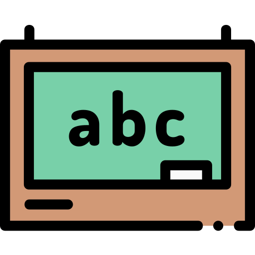 Chalkboard icon