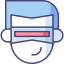 Vr glasses icon 64x64