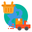 Delivery truck icon 64x64