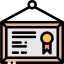 Certificate icon 64x64
